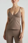 Losano Renew Rib Tank In Pine Bark