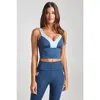 Losano Showstopper Bra In Midnight/seamist