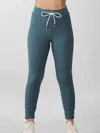 Losano Women's Rest Easy Legging In Mystic In Blue