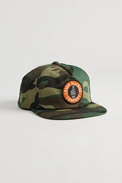 Loser Machine Good Luck Snapback Baseball Hat In Assorted, Men's At Urban Outfitters In Green