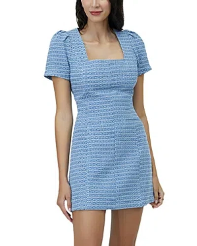 Lost And Wander Meridian Mini Dress In Blue