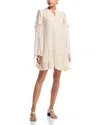 Lost And Wander Poetry In Bloom Mini Dress In Beige