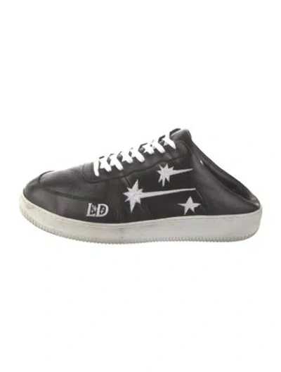 Pre-owned Lost Daze Leather Patterned Sneakers In Multi