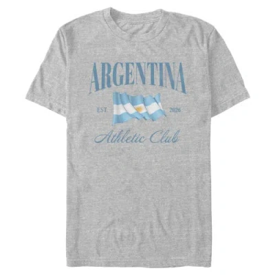 Lost Gods Argentina Athletic Club Est 2026  Graphic T-shirt In Gray