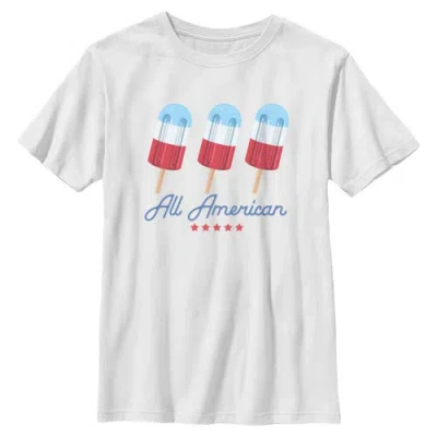 Lost Gods Kids' Boy's  All American Ice Pops Graphic T-shirt In White