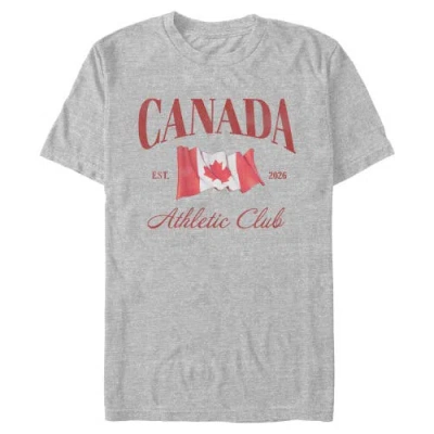 Lost Gods Canada Athletic Club Est 2026  Graphic T-shirt In Gray