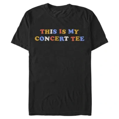 Lost Gods Colorful Concert Tee Graphic T-shirt In Black