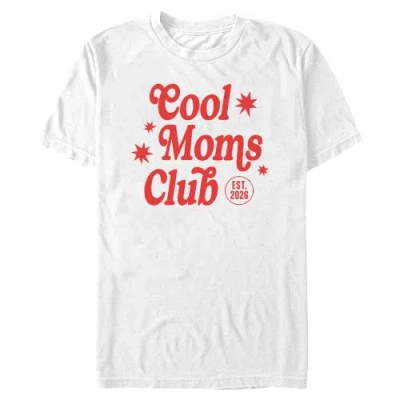 Lost Gods Cool Moms Club 2026  Graphic T-shirt In White