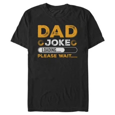 Lost Gods Dad Joke Loading  Graphic T-shirt In Black