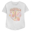 Lost Gods Distressed Nashville Music City  Graphic T-shirt