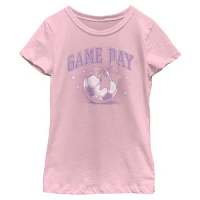 Lost Gods Kids' Girl's  Cute Game Day Graphic T-shirt In Pink