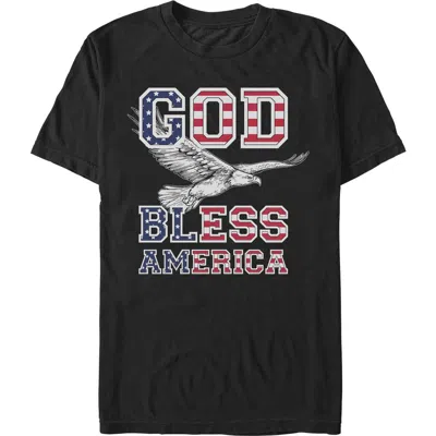 Lost Gods God Bless America Graphic T-shirt In Black