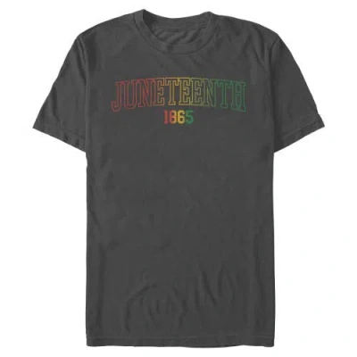 Lost Gods Juneteenth 1865 Retro Gradient Graphic T-shirt In Gray