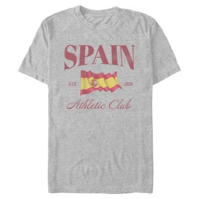 Lost Gods Spain Athletic Club Est 2026  Graphic T-shirt In Gray