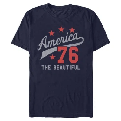 Lost Gods The Beautiful America 1776 Graphic T-shirt In Blue