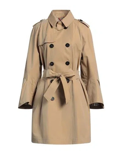 Lost In Me Lost [in] Me Woman Overcoat & Trench Coat Sand Size 8 Cotton In Beige