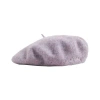 Lost Pattern Nyc "bon Chic" Wool Beret In Pink