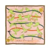 Lost Pattern Nyc House Of Frida Silk Bandana Scarf In Multi
