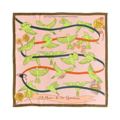 LOST PATTERN NYC LOST PATTERN NYC HOUSE OF FRIDA SILK BANDANA SCARF