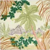 Lost Pattern Nyc Little Dix Bay Large Silk Scarf In Multi