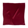 Lost Pattern Nyc Men's Dapper Fold Silk Pocket Square - Bordeaux Red In Red