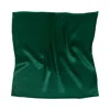 Lost Pattern Nyc Men's Dapper Fold Silk Pocket Square - Deep Green In Green