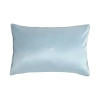 Lost Pattern Nyc Silk Pillowcase In Blue