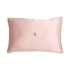 Lost Pattern Nyc Silk Pillowcase In Pink