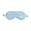Lost Pattern Nyc Silk Sleep Eye Mask In Blue