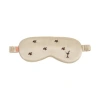 Lost Pattern Nyc Silk Sleep Eye Mask In Neutral