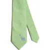 Lost Pattern Nyc Silk Tie In Green