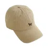 Lost Pattern Nyc Women's Brown Pan Pan Baseball Cap - Light Khaki In Brown