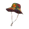 Lost Pattern Nyc Women's Frida X Lost Pattern "frida's Garden" Cotton Reversible Sun Hat - Green In Green