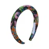 Lost Pattern Nyc Women's Frida X Lost Pattern "frida's Garden" Jacquard Hairband - Black In Black