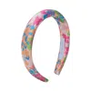Lost Pattern Nyc Women's Frida X Lost Pattern "frida's Garden" Jacquard Hairband - Pastel In Black