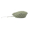 Lost Pattern Nyc Women's "houndstooth" Beret Hat - Green