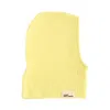 Lost Pattern Nyc Women's L'embrace Balaclava - Yellow In Yellow
