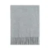 Lost Pattern Nyc Women's Lost In Warmth Classic Cashmere Scarf - Grey In Grey