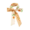 Lost Pattern Nyc Women's Orange / Yellow / Orange Tulip Silk Skinny Scarf - Apricot In Multi