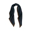Lost Pattern Nyc Women's Satin Silk Neck Scarf - Black In Black