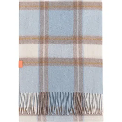 Lost Pattern Plaid Cashmere Scarf In Multi