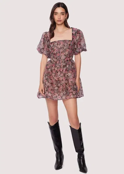 Lost + Wander Botanique Mini Dress In Multi