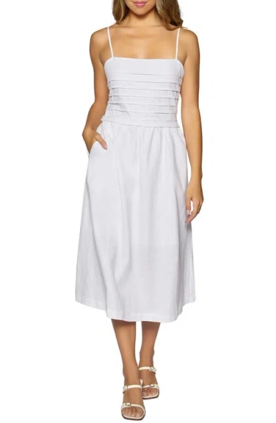 Lost + Wander Cabrera Mist Midi Dress In White