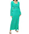 Lost + Wander Calypso Maxi Skirt In Green In Green