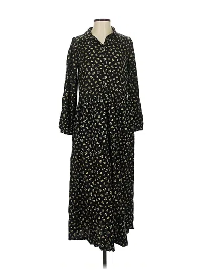 Pre-owned Lost + Wander Casual Dress In Black