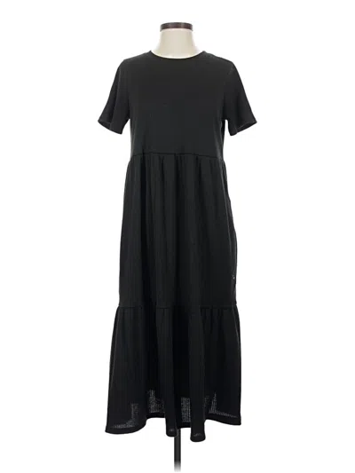 Pre-owned Lost + Wander Casual Dress In Black