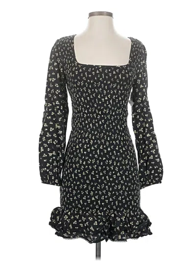 Pre-owned Lost + Wander Casual Dress In Black