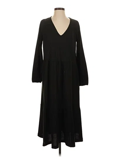 Pre-owned Lost + Wander Casual Dress In Black