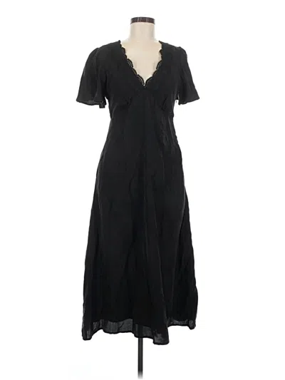 Pre-owned Lost + Wander Casual Dress In Black