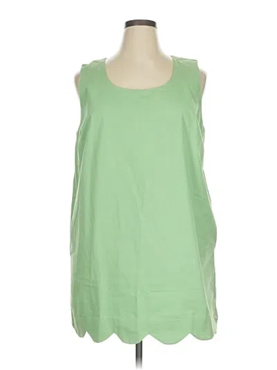 Pre-owned Lost + Wander Casual Dress In Green